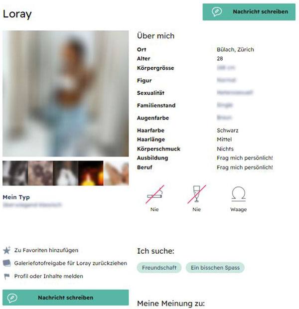 Profil bei C-Date